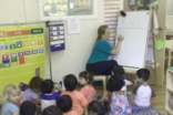幼兒園大班折紙活動《向日葵》的教案及反思