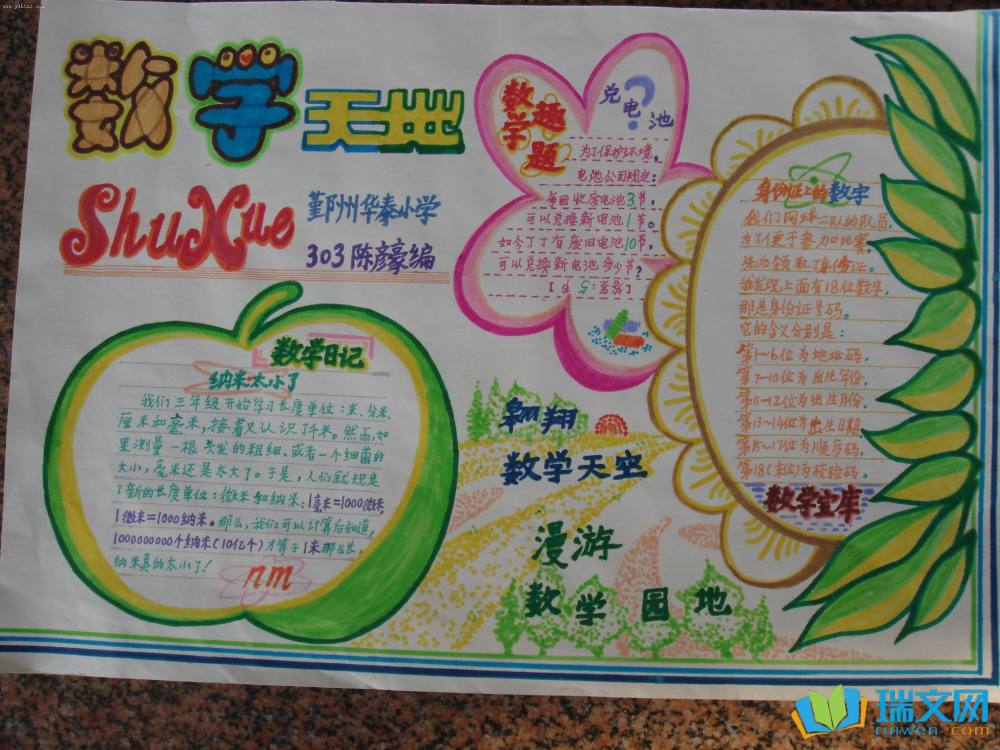 3Äê¼¶ÊýѧÊÖ³±¨