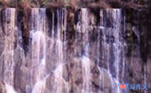 百里峡瀑布-关于描写瀑布的小学生写景作文400字